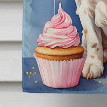 Load image into Gallery viewer, Clumber Spaniel Happy Birthday House Flag