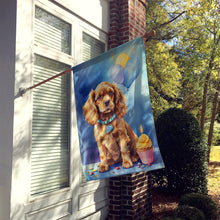 Load image into Gallery viewer, Cocker Spaniel Happy Birthday House Flag