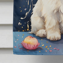 Load image into Gallery viewer, Coton De Tulear Happy Birthday House Flag