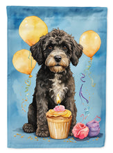 Load image into Gallery viewer, Portuguese Water Dog Happy Birthday House Flag