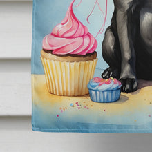 Load image into Gallery viewer, Black Pug Happy Birthday House Flag
