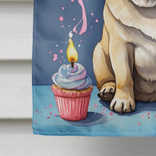 Load image into Gallery viewer, Pug Happy Birthday House Flag