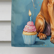 Load image into Gallery viewer, Rhodesian Ridgeback Happy Birthday House Flag