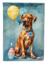 Load image into Gallery viewer, Rhodesian Ridgeback Happy Birthday House Flag
