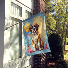 Load image into Gallery viewer, Saint Bernard Happy Birthday House Flag
