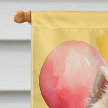 Load image into Gallery viewer, Samoyed Happy Birthday House Flag