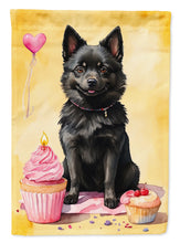 Load image into Gallery viewer, Schipperke Happy Birthday House Flag