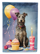 Load image into Gallery viewer, Scottish Deerhound Happy Birthday House Flag