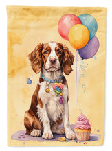 Load image into Gallery viewer, Welsh Springer Spaniel Happy Birthday House Flag