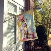Load image into Gallery viewer, Whippet Happy Birthday House Flag