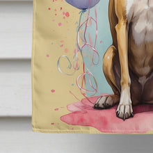 Load image into Gallery viewer, Whippet Happy Birthday House Flag