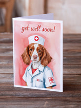Load image into Gallery viewer, Brittany Get Well Soon Greeting Cards - Blank Note Cards – 8-Pack of Artist-Designed Cards with Envelopes