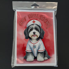 Load image into Gallery viewer, Havanese Get Well Soon Greeting Cards - Blank Note Cards – 8-Pack of Artist-Designed Cards with Envelopes