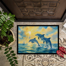 Load image into Gallery viewer, Dolphins in the Bay Doormat