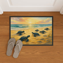 Load image into Gallery viewer, Turtle Hatchlings Doormat-24x36 Indoor / Outdoor Rug | Made in USA