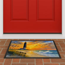Load image into Gallery viewer, Beach Lighthouse Doormat-24x36 Indoor / Outdoor Rug | Made in USA