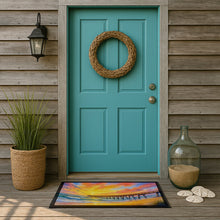 Load image into Gallery viewer, Beach Pier at Sunrise Doormat-24x36 Indoor / Outdoor Rug | Made in USA