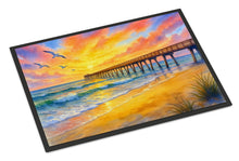 Load image into Gallery viewer, Beach Pier at Sunrise Doormat