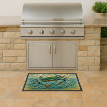 Load image into Gallery viewer, Crab in the net Doormat
