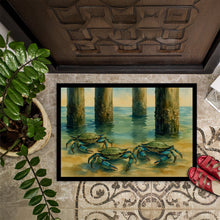 Load image into Gallery viewer, Crabs under the pier Doormat