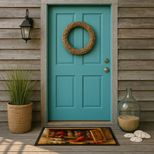 Load image into Gallery viewer, Crawfish and Spice Rack Doormat-24x36 Indoor / Outdoor Rug | Made in USA