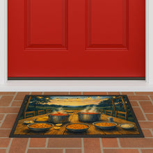 Load image into Gallery viewer, Crawfish at the Camp Doormat-24x36 Indoor / Outdoor Rug | Made in USA