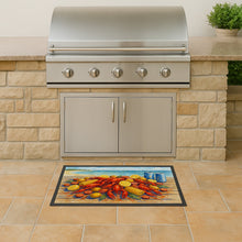 Load image into Gallery viewer, Crawfish on the Beach Doormat