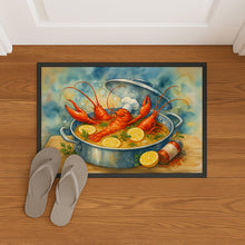 Load image into Gallery viewer, Crawfish Spa Day Doormat-24x36 Indoor / Outdoor Rug | Made in USA
