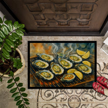 Load image into Gallery viewer, Oysters on the Grill Doormat-24x36 Indoor / Outdoor Rug | Made in USA