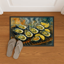 Load image into Gallery viewer, Oysters on the Grill Doormat-24x36 Indoor / Outdoor Rug | Made in USA