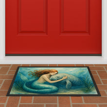 Load image into Gallery viewer, Mermaid and Manatee Doormat