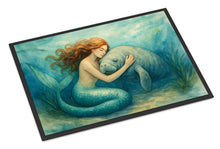 Load image into Gallery viewer, Mermaid and Manatee Doormat