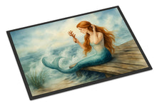 Load image into Gallery viewer, Mermaid on the Dock Doormat-24x36 Indoor / Outdoor Rug | Made in USA