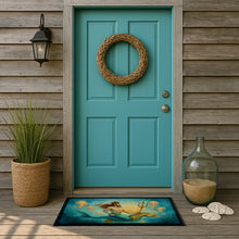 Load image into Gallery viewer, Mermman and Seahorse Doormat-24x36 Indoor / Outdoor Rug | Made in USA