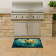 Load image into Gallery viewer, Mermman and Seahorse Doormat