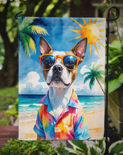 Load image into Gallery viewer, Red Boston Terrier Summer Beach Time Garden Flag