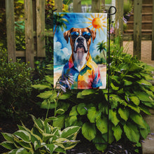Load image into Gallery viewer, Boxer Summer Beach Time Garden Flag