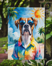 Load image into Gallery viewer, Boxer Summer Beach Time Garden Flag
