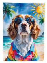 Load image into Gallery viewer, Brittany Summer Beach Time House Flag