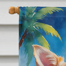 Load image into Gallery viewer, Chihuahua Summer Beach Time House Flag