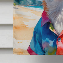Load image into Gallery viewer, Chihuahua Summer Beach Time House Flag