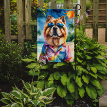 Load image into Gallery viewer, Chow Chow Summer Beach Time Garden Flag