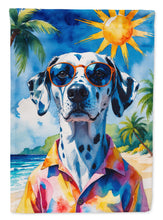 Load image into Gallery viewer, Dalmatian Summer Beach Time Garden Flag