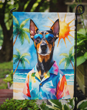 Load image into Gallery viewer, Doberman Pinscher Summer Beach Time Garden Flag