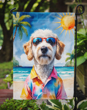 Load image into Gallery viewer, Labradoodle Summer Beach Time Garden Flag