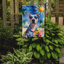 Load image into Gallery viewer, Pit Bull Terrier Summer Beach Time Garden Flag