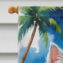 Load image into Gallery viewer, Westie Summer Beach Time House Flag