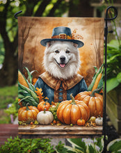 Load image into Gallery viewer, American Eskimo Thanksgiving Garden Flag