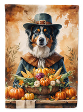 Load image into Gallery viewer, Australian Shepherd Thanksgiving House Flag