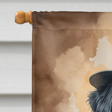 Load image into Gallery viewer, Bernese Mountain Dog Thanksgiving House Flag